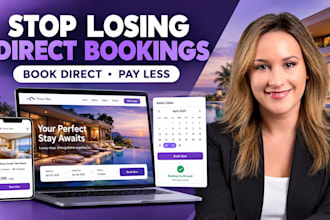 build vacation rental website direct booking website