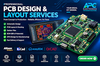 design professional multi layer pcb layouts and schematics