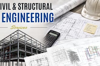 civil structural engineering drawings hvac mep structural analysis and design