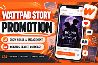 promote your webtoon story wattpad, webcomic, webnovel and tapas promotion