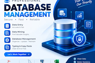 be your virtual data management, and web research tasks