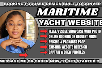yacht charter website boat rental website marine website wordpress booking webs