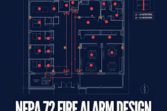 design professional fire alarm system layouts for commercial buildings with nfpa