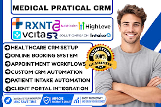 setup vcita solutionreach rxnt intakeq nexhealth gohighlevel crm integration
