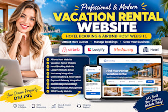 build airbnb host website vacation rental website hotel booking lodgify hostaway