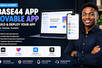 base44 app lovable app base44 expert play store capacitor app replit app base44