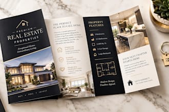design luxury real estate brochure professional brochure brochure for business