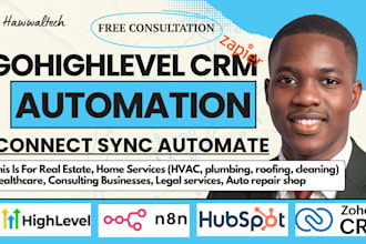 setup gohighlevel automation servicetitan jobber slack pipedrive n8n integration