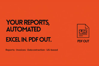 automate your excel and pdf reports with a python script
