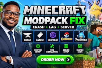 fix minecraft modpack crash lag server cobblemon palworld neoforge fabric server
