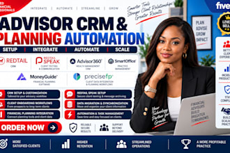 setup redtail speak CRM automation advisor360 smartoffice moneyguide precisefp