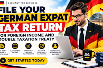 file your german expat tax return for foreign income and double taxation treaty