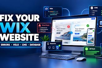 wix velo code velo developer wix error fix wix automation wix bookings wix cms