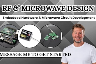 develop nfc rfid hardware, rf pcb antenna tuning embedded pcb, microwave circuit