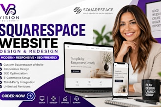 squarespace website design squarespace website redesign squarespace landing page