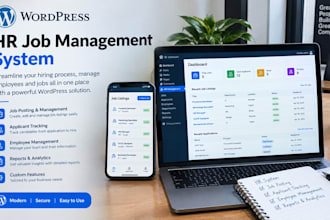 develop a wordpress HR job management system