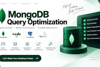 optimize mongodb, mysql and postgresql queries and databases