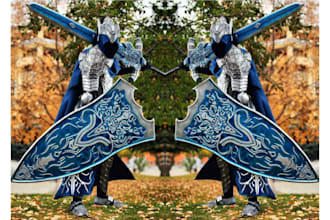do full cosplay creation eva foam knight fantasy video game armor prop con