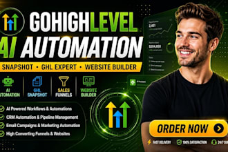 do gohighlevel snapshot ghl website design gohighlevel expert ghl automation