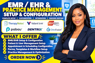 setup therapynotes ehr valant ehr nextgen office ehr pabau dentrix chirofusion