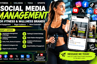 be your social media marketing for gym, fitness, wellness