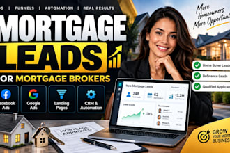generate mortgage refinance leads for loan officers with facebook and google ads