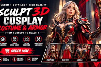 sculpt 3d mask 3d helmet cosplay mask cosplay armor 3d print and paint mask