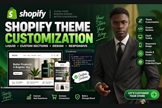 customize your shopify theme with liquid and custom sections