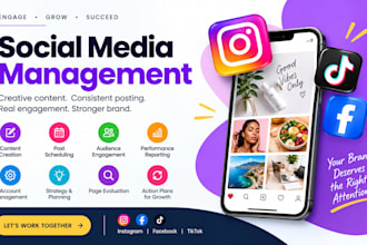manage your social media and grow your online presence
