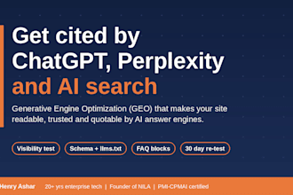 optimize your website for chatgpt, perplexity and ai search with GEO