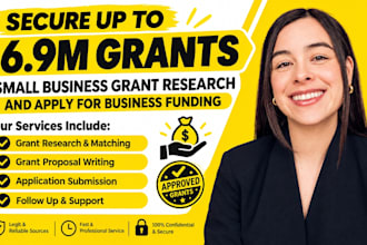 do small business grant research and apply for business funding research