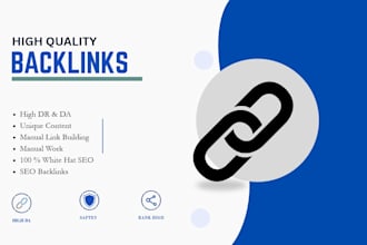create manual SEO backlinks to improve website authority