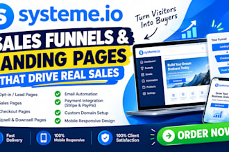 create systeme io sales funnel systeme io landing page systeme io website