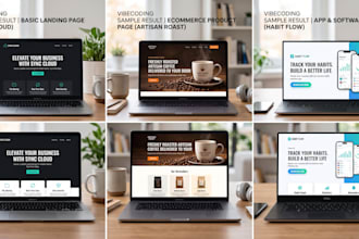 rapidly build your website using ai and vibecoding