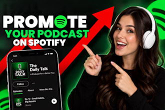 promote spotify podcast episode to targeted german listeners