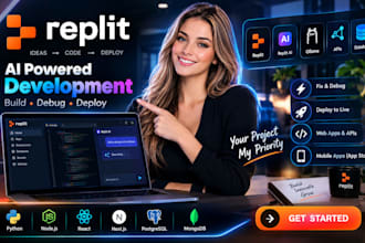 do replit, replit ai debug replit deployment replit web app replit ai app store