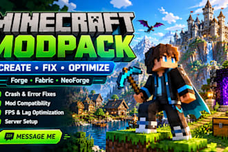 create, fix and optimize your minecraft modpack