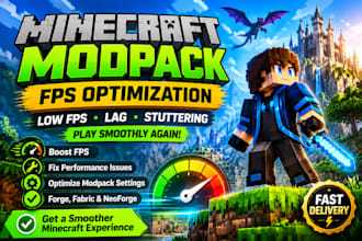 optimize your minecraft modpack for fps