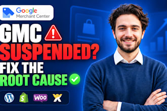 fix google merchant center gmc suspension misrepresentation and feed errors