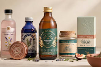 do premium product packaging, label, box package, pouch bag design for brand