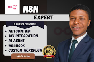 n8n automation n8n ai agent n8n workflow and ai automation