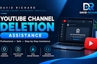 help you delete your youtube channel safely and correctly