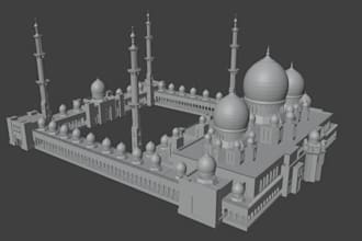 do detailed architectural and product 3d modeling for 3d printing