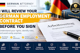 review your german employment contract before you sign