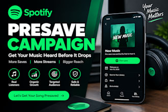 presave campaign spotify presave spotify pitch spotify promotion
