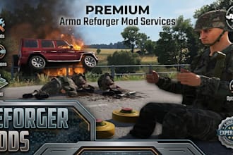 create custom maps, environments and weapon assets for arma reforger