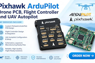 design pixhawk ardupilot drone pcb, flight controller and uav autopilot