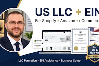 form US llc and ein for shopify amazon and ecommerce