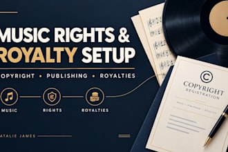 register your music for publishing, copyright, royalties, worldwide collection