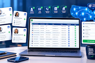 generate targeted linkedin leads b2b prospects for you